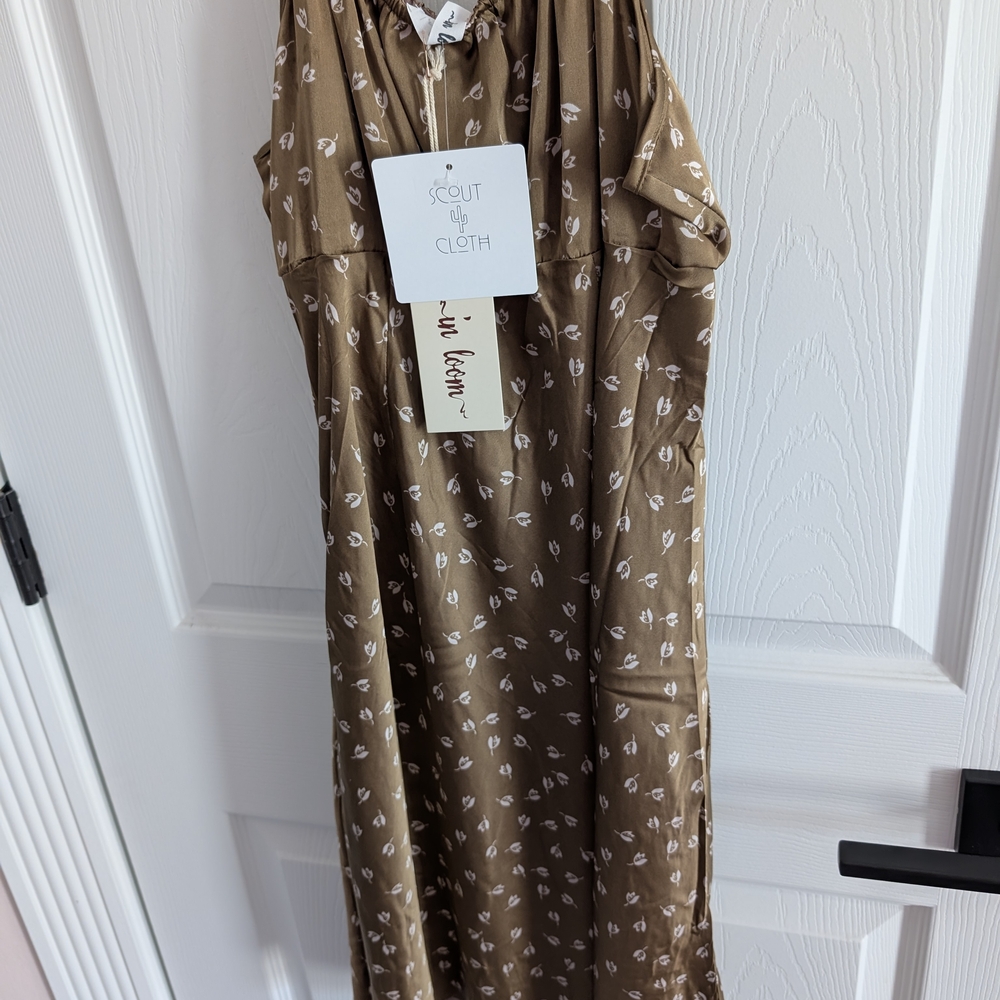 Scout by Cloth Brown Mini Dress